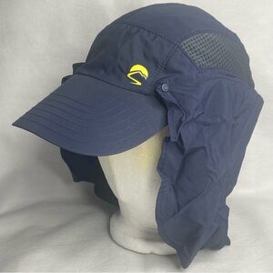 Sunday Afternoons Stow Shade Hat Safari Adventure Hiking Cap Navy Size Medium